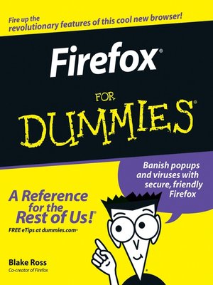 cover image of Firefox For Dummies